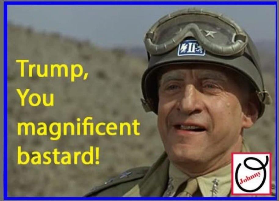 Trump, You magnificent bastard!