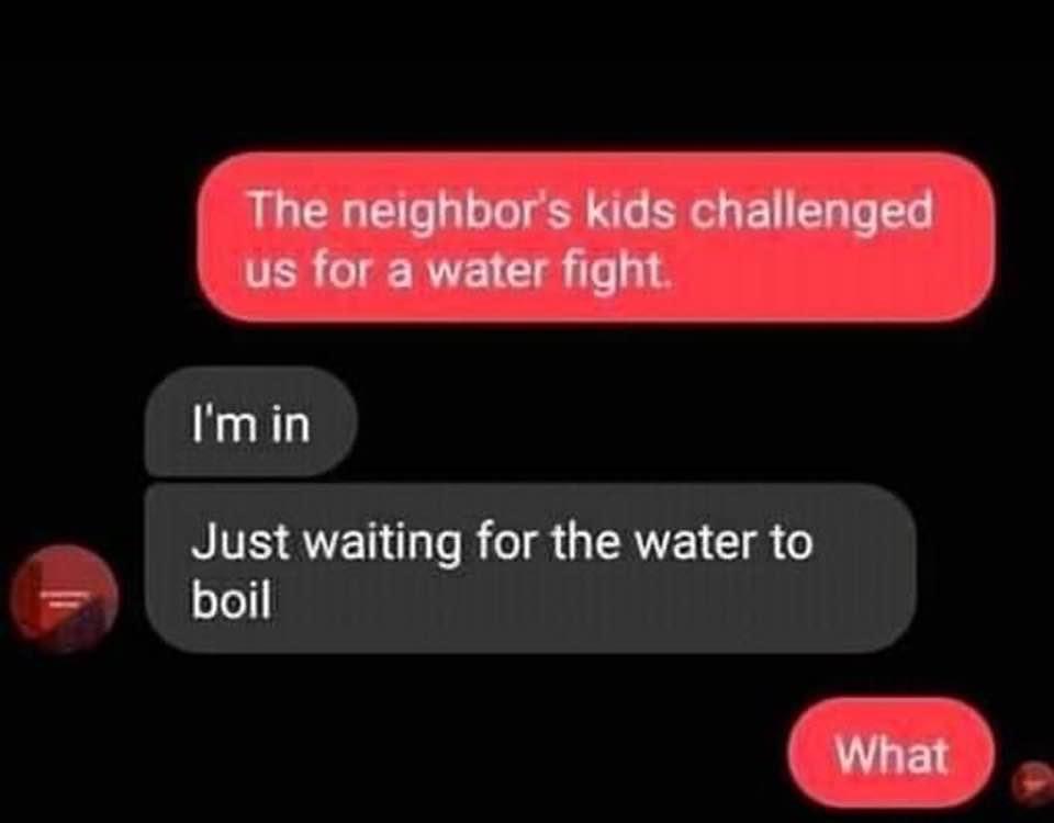 Imin Just waiting for the water to boil