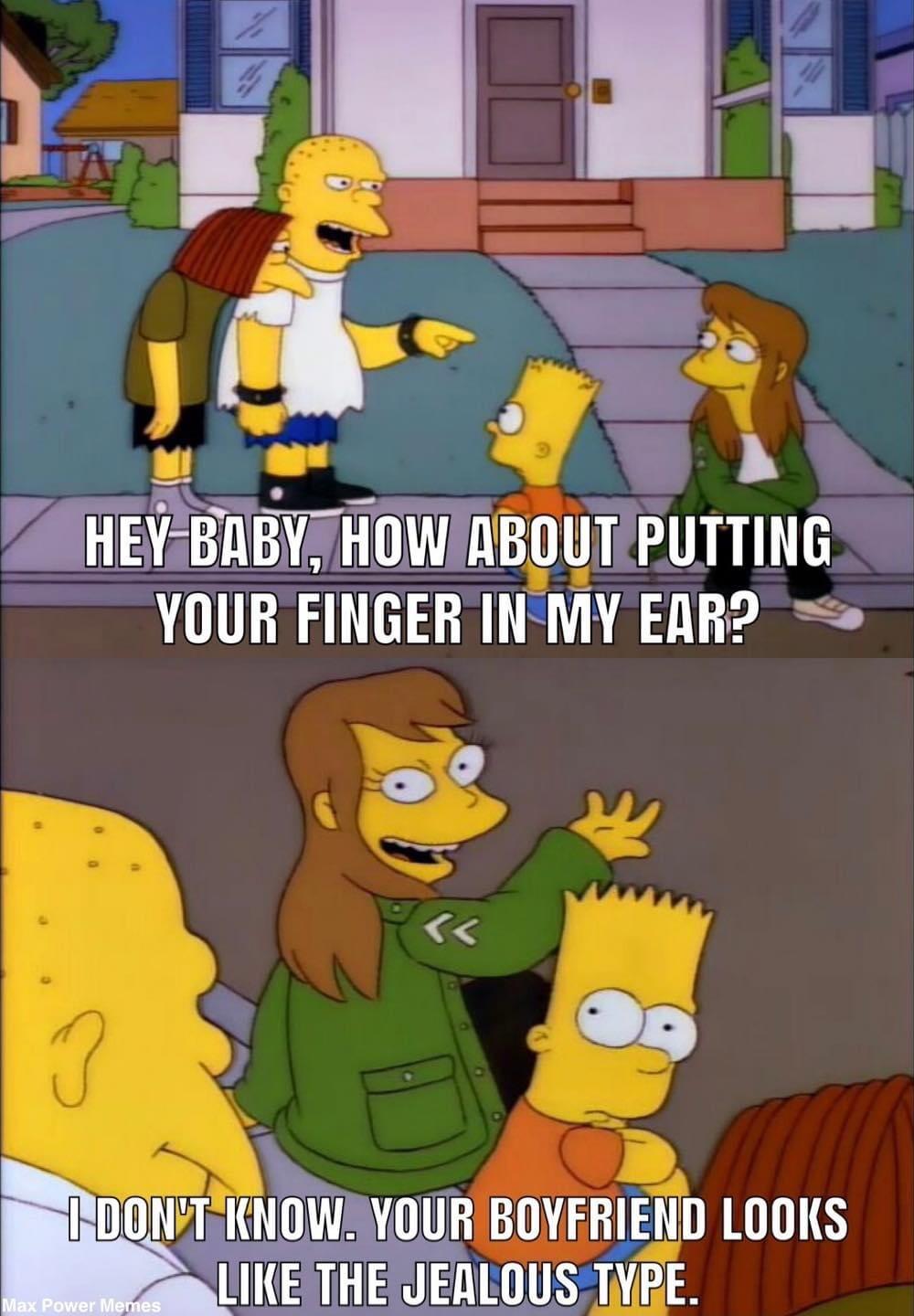 L0 it HEYBRBY7THOW NBOUTPUTTING YOUR FINGER N MV EAR RIBOYERIEND LOOKS QUSTHPE