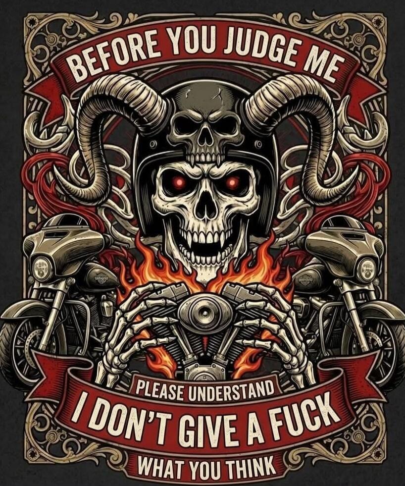 BEFORE YOU JUDGE ME PLEASE UNDERSTAND I DON'T GIVE A FUCK WHAT YOU THINK