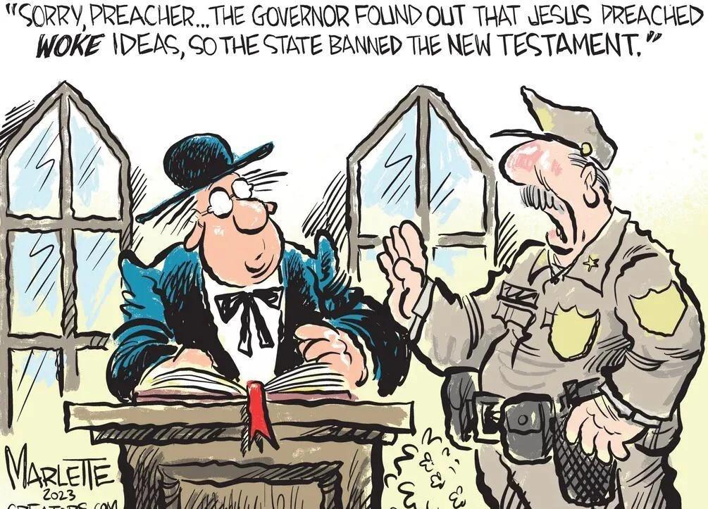 GORRY PREACHER THE GOVERNOR FOLND OUT THAT JESUS PREACHED WOKE DEAS COTHE STATE BANNED Twg NEW TESTAMENT