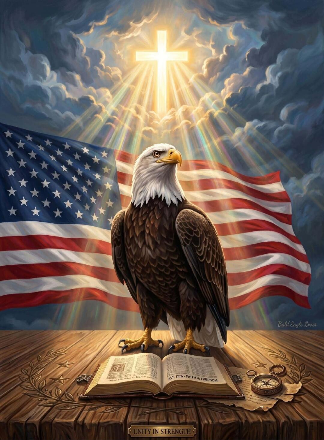 EST. 1776 - FAITH & FREEDOM. UNITY IN STRENGTH.