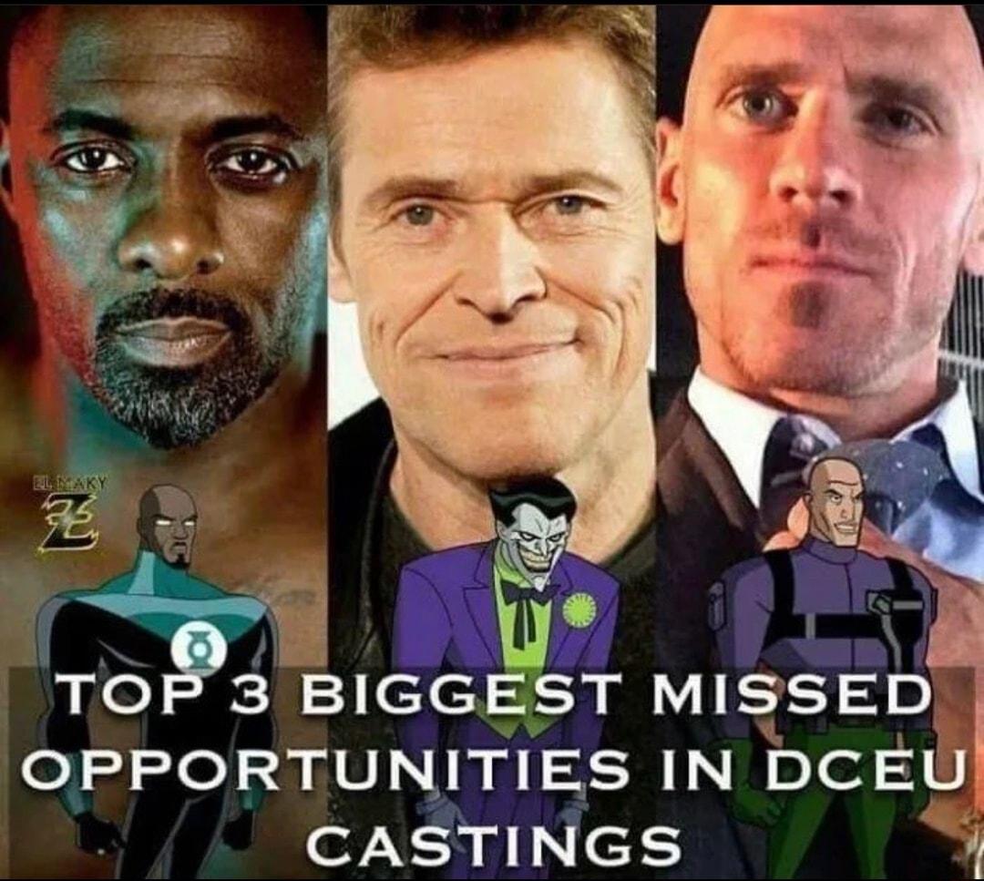 3 TO 3 BIGGEST MISSED OPPORTUNITIES IN DCEU CASTINGS