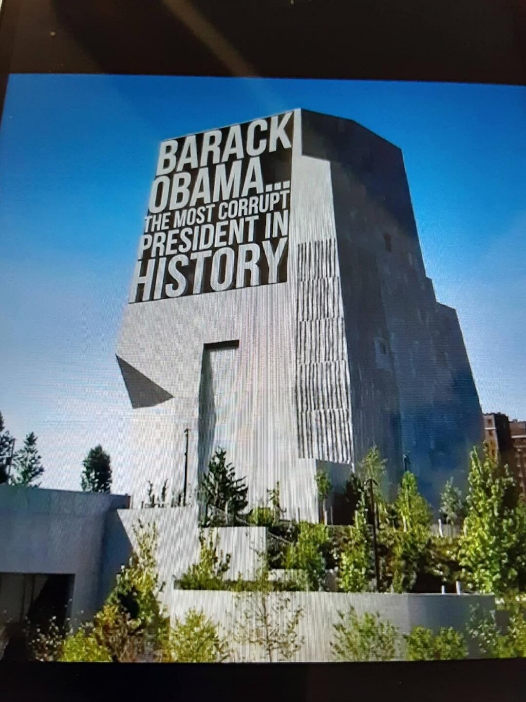 BARACK OBAMA... THE MOST CORRUPT PRESIDENT IN HISTORY