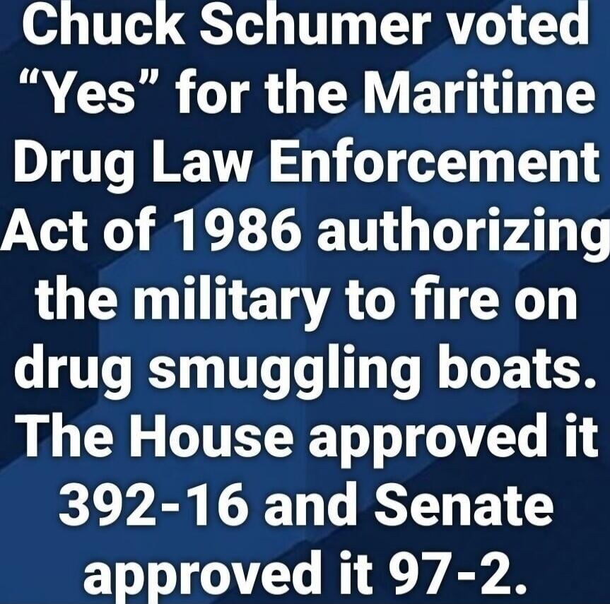 Chuck Schumer voted 