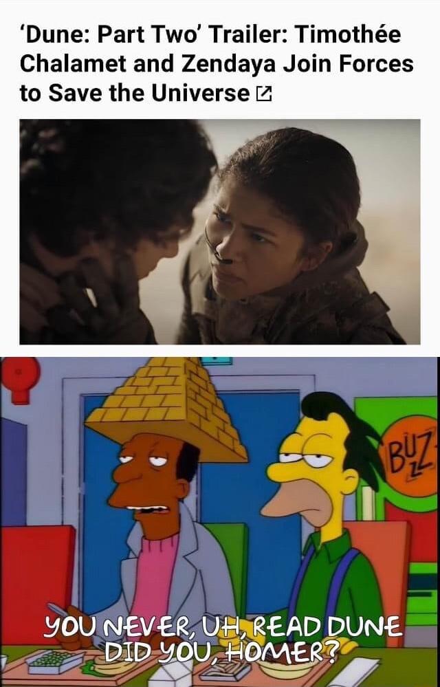 Dune Part Two Trailer Timothe Chalamet and Zendaya Join Forces to Save the Universe 2 v 7 e YOUINEVER UHREAD DUNE DV ForegTr