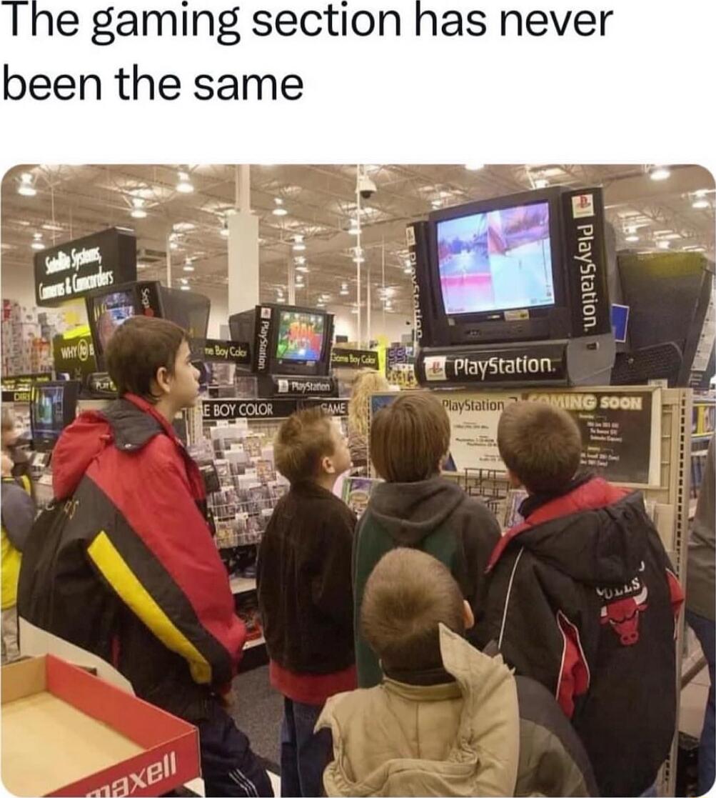 e gaming section has never been the same