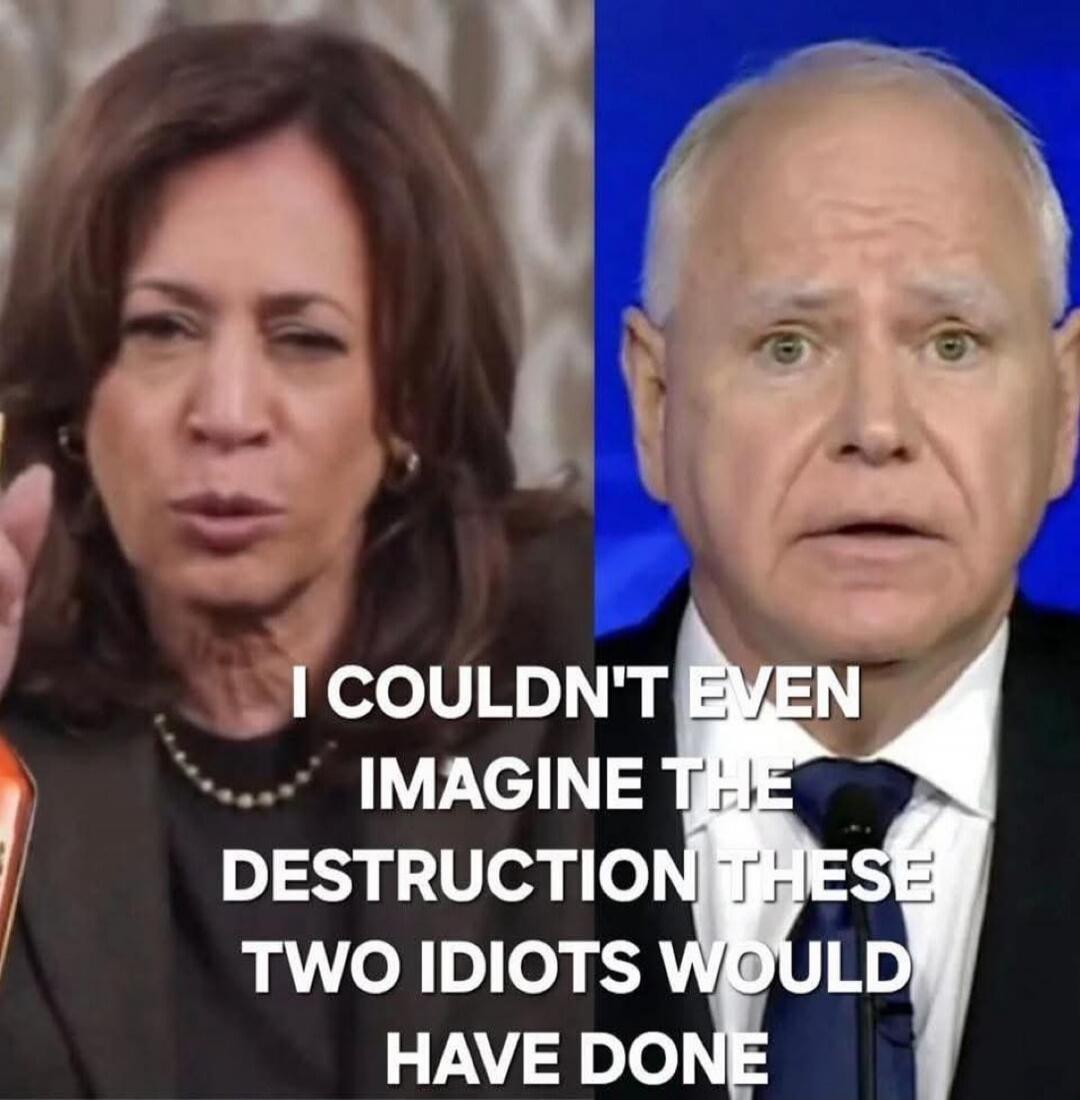 I COULDN'T EVEN IMAGINE THE DESTRUCTION THESE TWO IDIOTS WOULD HAVE DONE