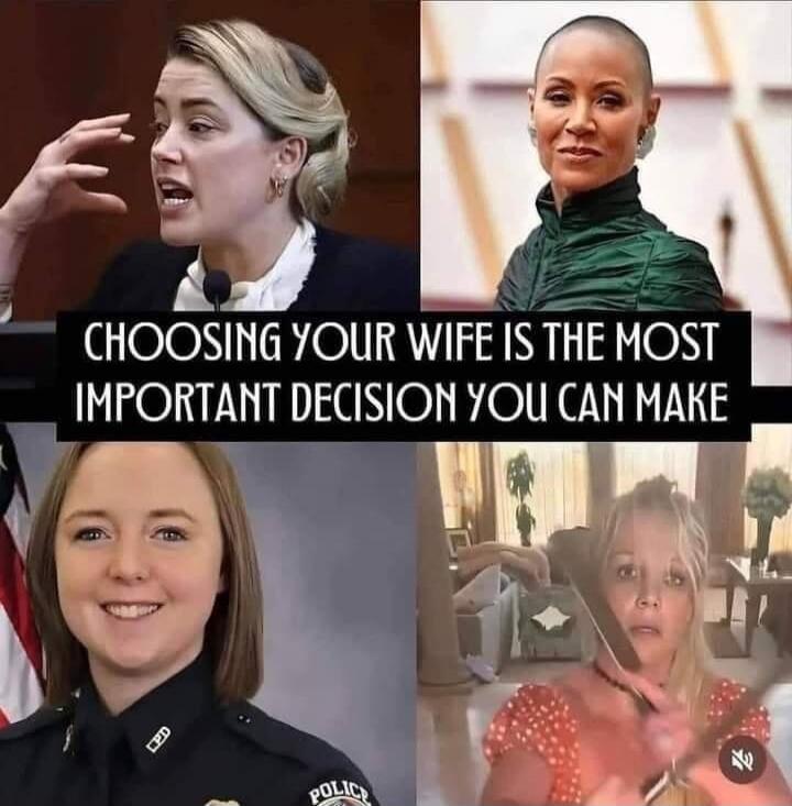 CHOOSING YOUR WIFE IS THE MOST IMPORTANT DECISION YOU CAN MAKE