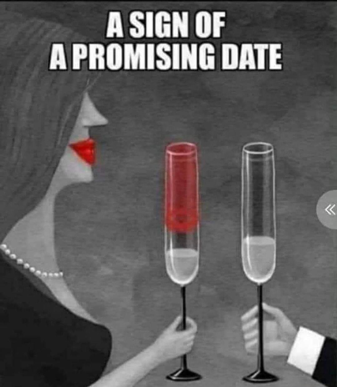 A SIGN OF APROMISING DATE