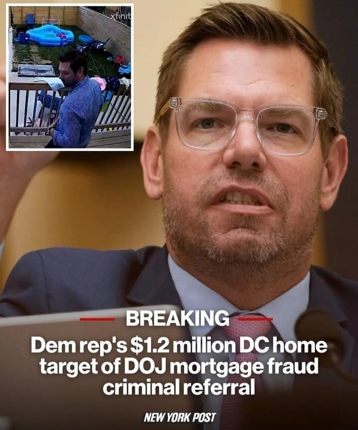 BREAKING Dem rep's $1.2 million DC home target of DOJ mortgage fraud criminal referral NEW YORK POST