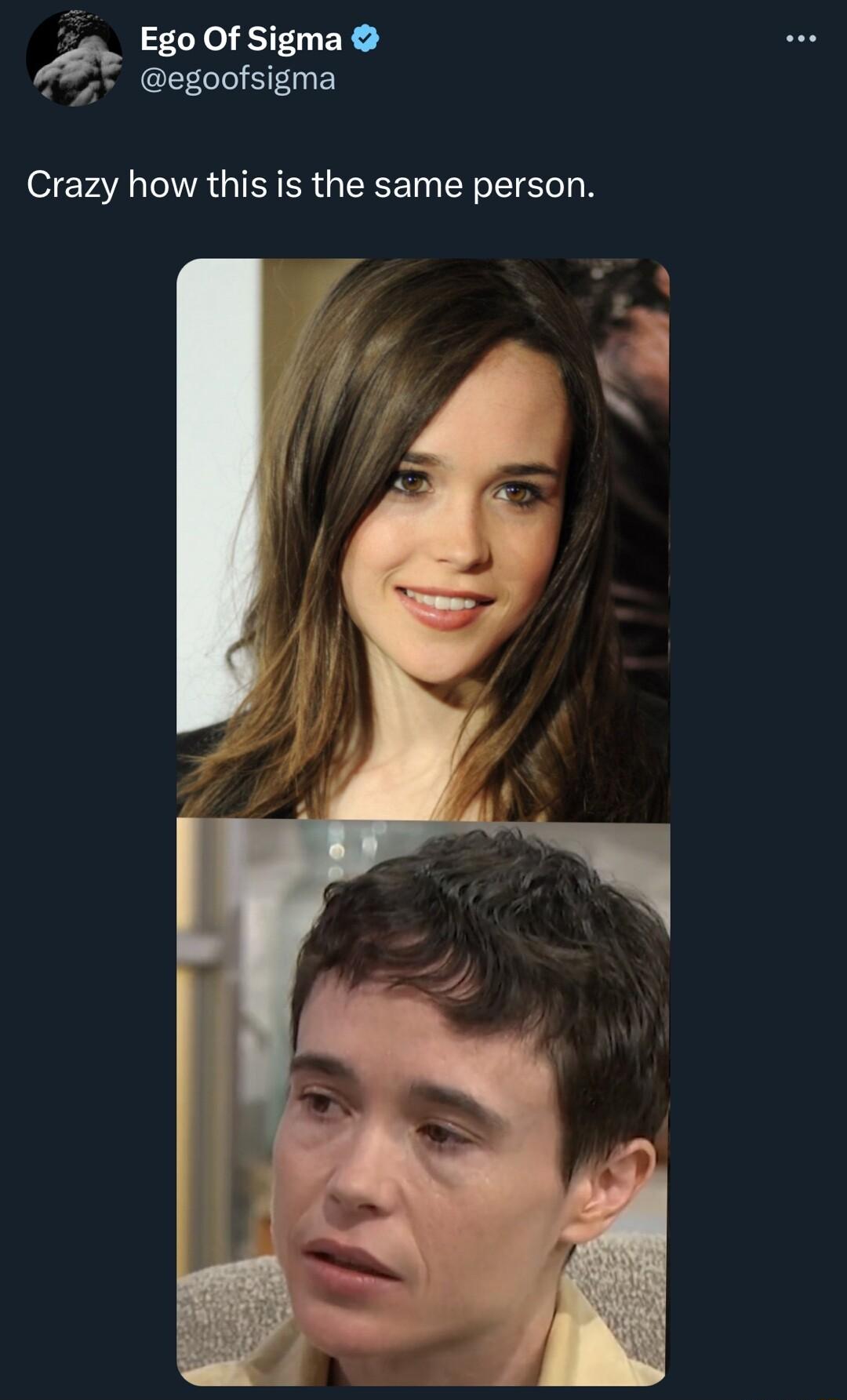 t Ego Of Sigma egoofsigma Crazy how this is the same person