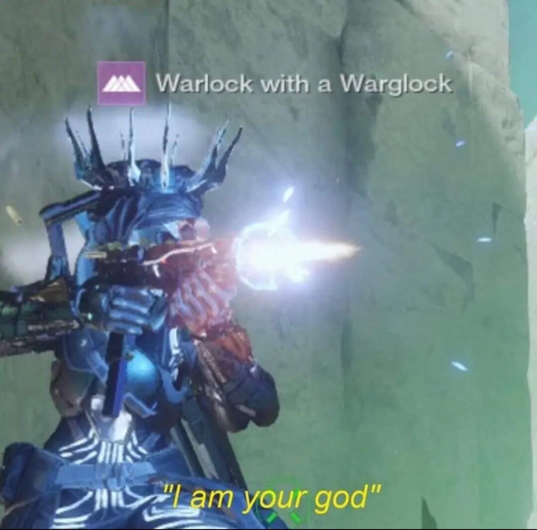 Warlock with a Warglock