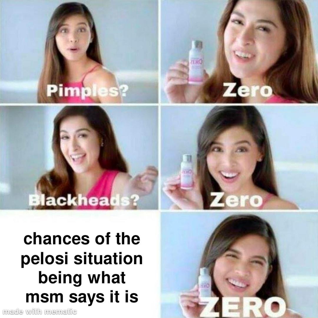 chances of the pelosi situation being what msm says it is