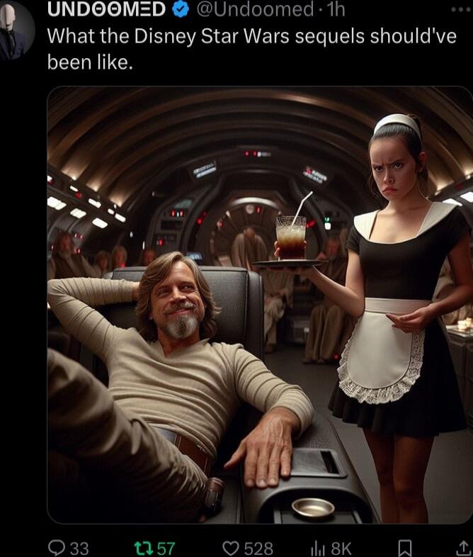 UNDOOMD Undoomed 1h What the Disney Star Wars sequels shouldve been like kk 157 Q528 Wi 8K A