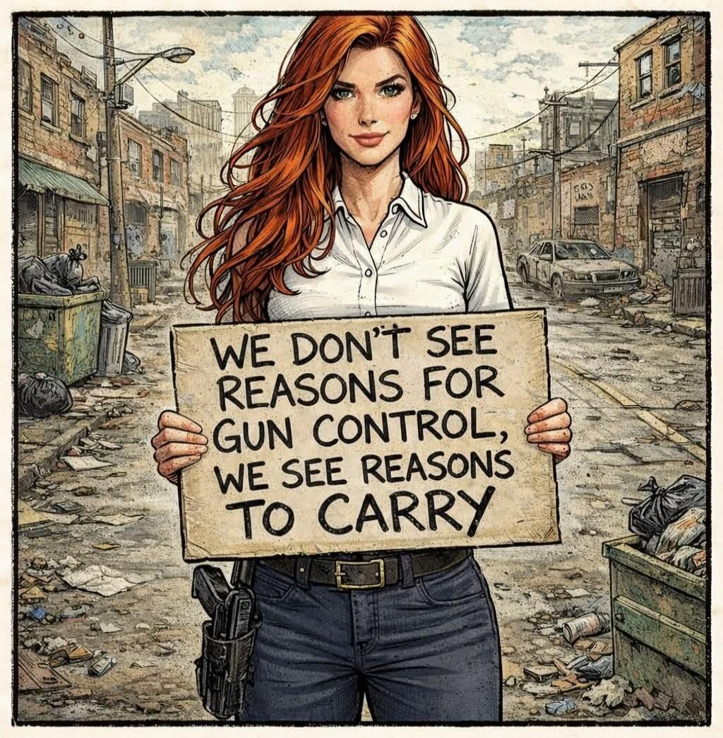 WE DON'T SEE REASONS FOR GUN CONTROL, WE SEE REASONS TO CARRY