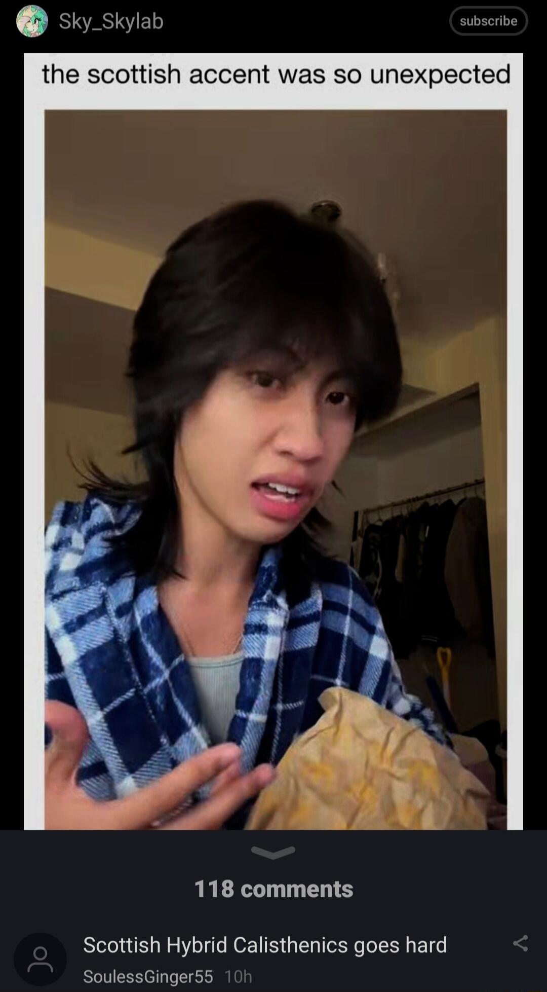 sky_skylab subscribe the scottish accent was so unexpected 118 comments Scottish Hybrid Calisthenics goes hard SoulessGinger55