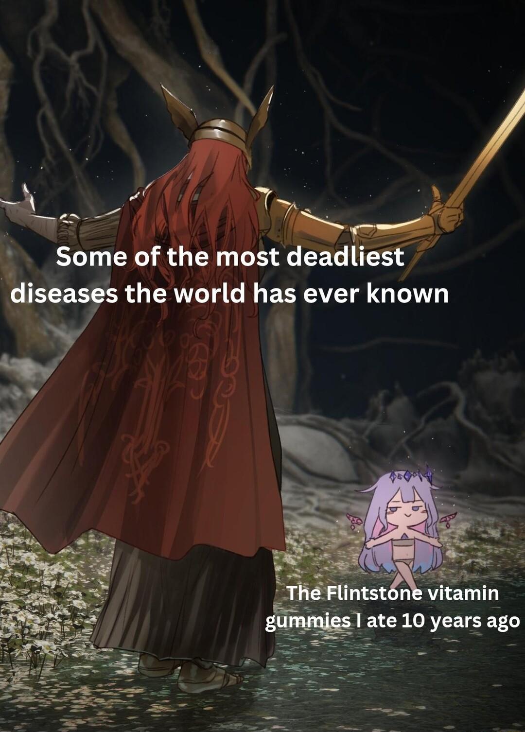 ne vitamin ate 10 years ago