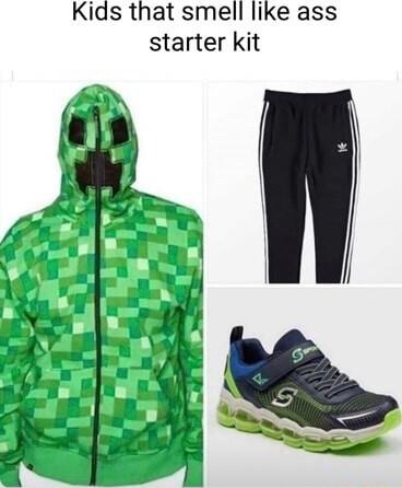 Kids that smell like ass starter kit