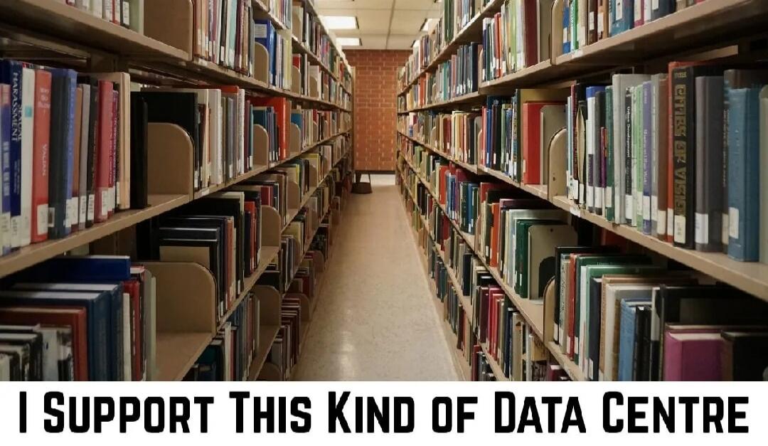 I SUPPORT THIS KIND OF DATA CENTRE
