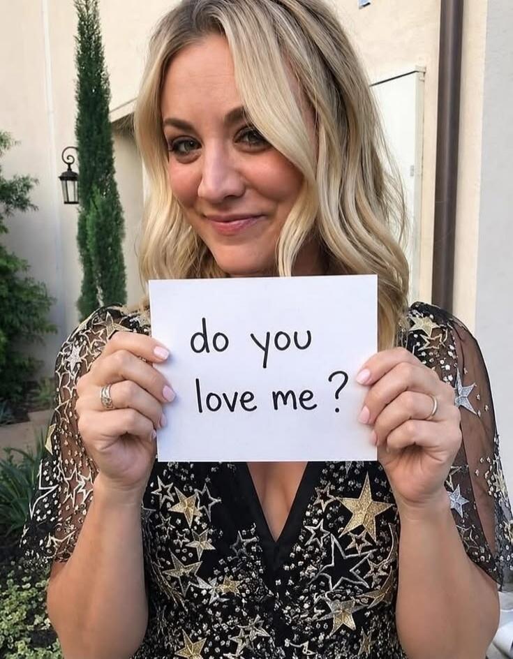 do you love me?