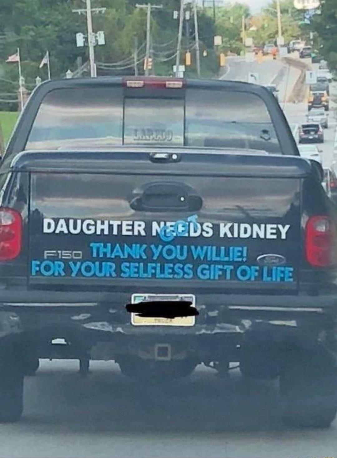 L L e TR T FOR YOUR SELFLESS GIFT OF LIFE