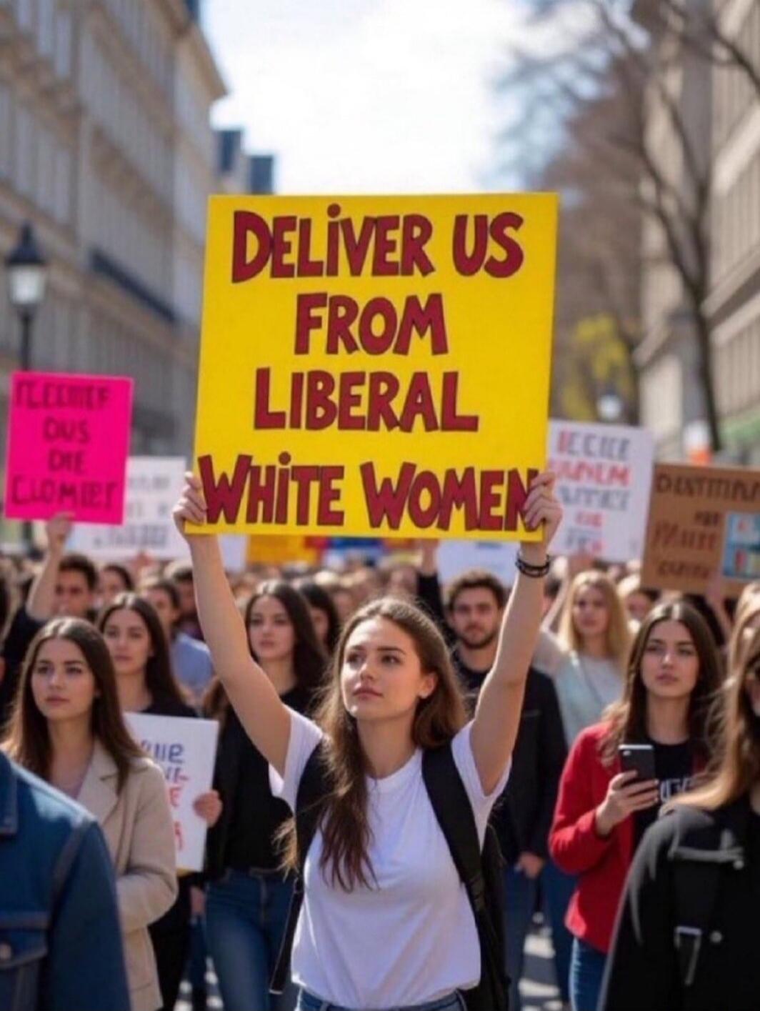 DELIVER US FROM LIBERAL WHITE WOMEN