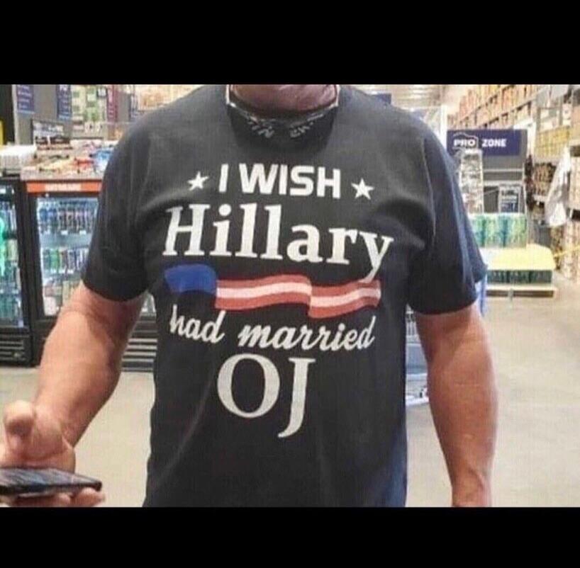 I WISH Hillary had married OJ