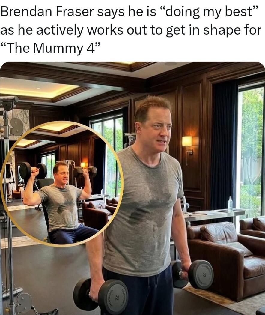 Brendan Fraser says he is 