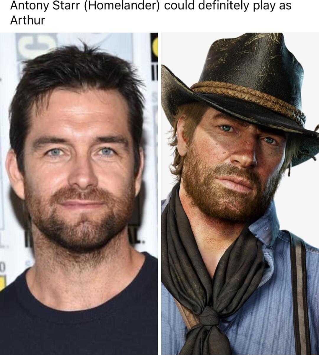 Antony Starr Homelander could definitely play as Arthur