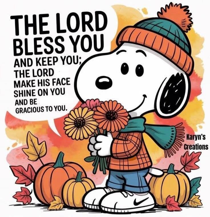 THE LORD BLESS YOU AND KEEP YOU; THE LORD MAKE HIS FACE SHINE ON YOU AND BE GRACIOUS TO YOU. Karyn's Creations