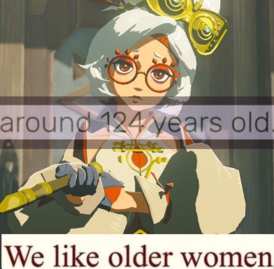 We like older women