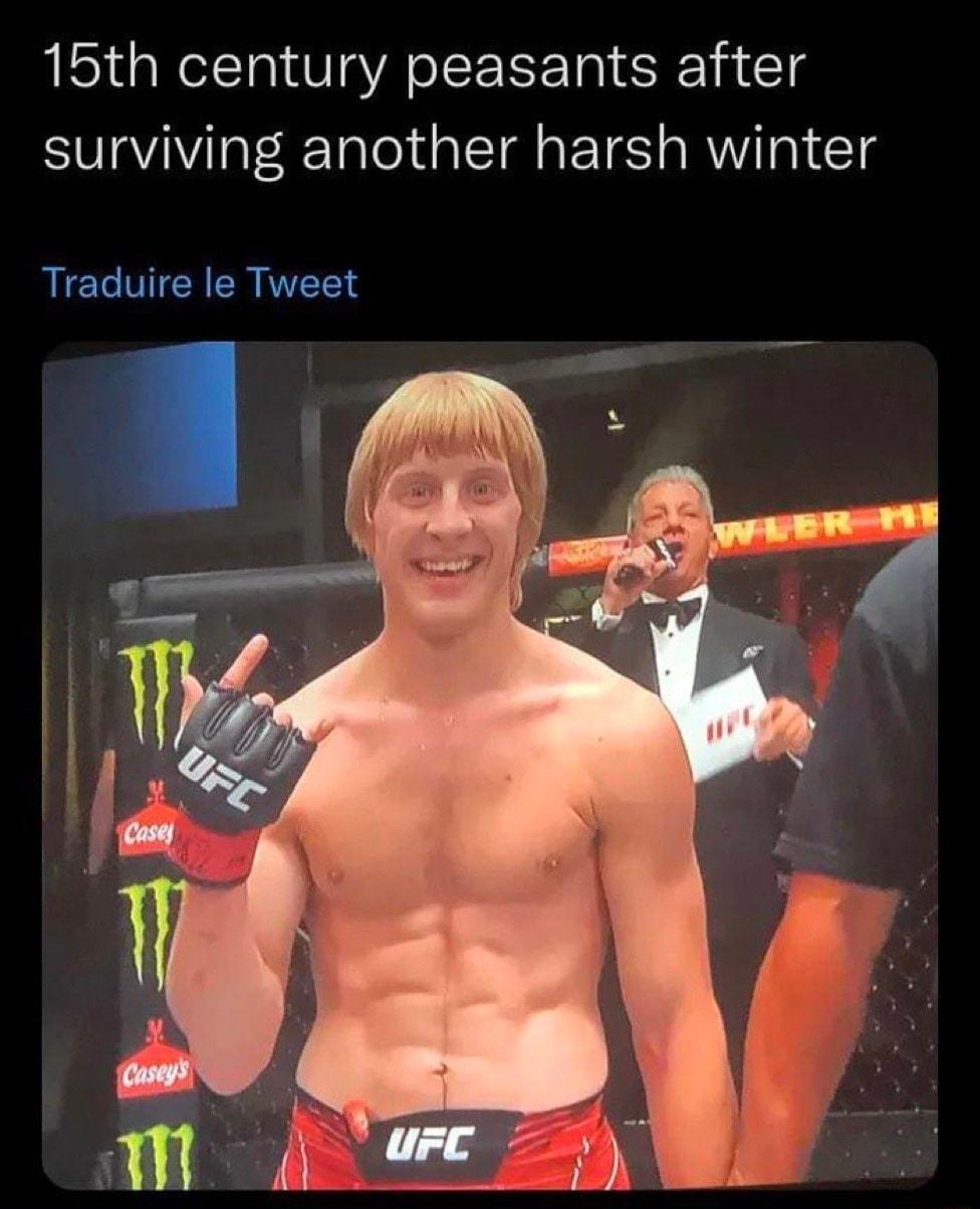 15th century peasants after surviving another harsh winter