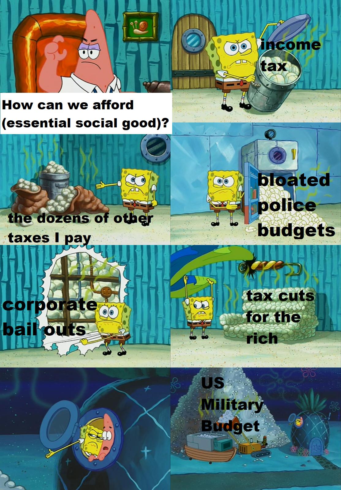 How can we afford essential social good