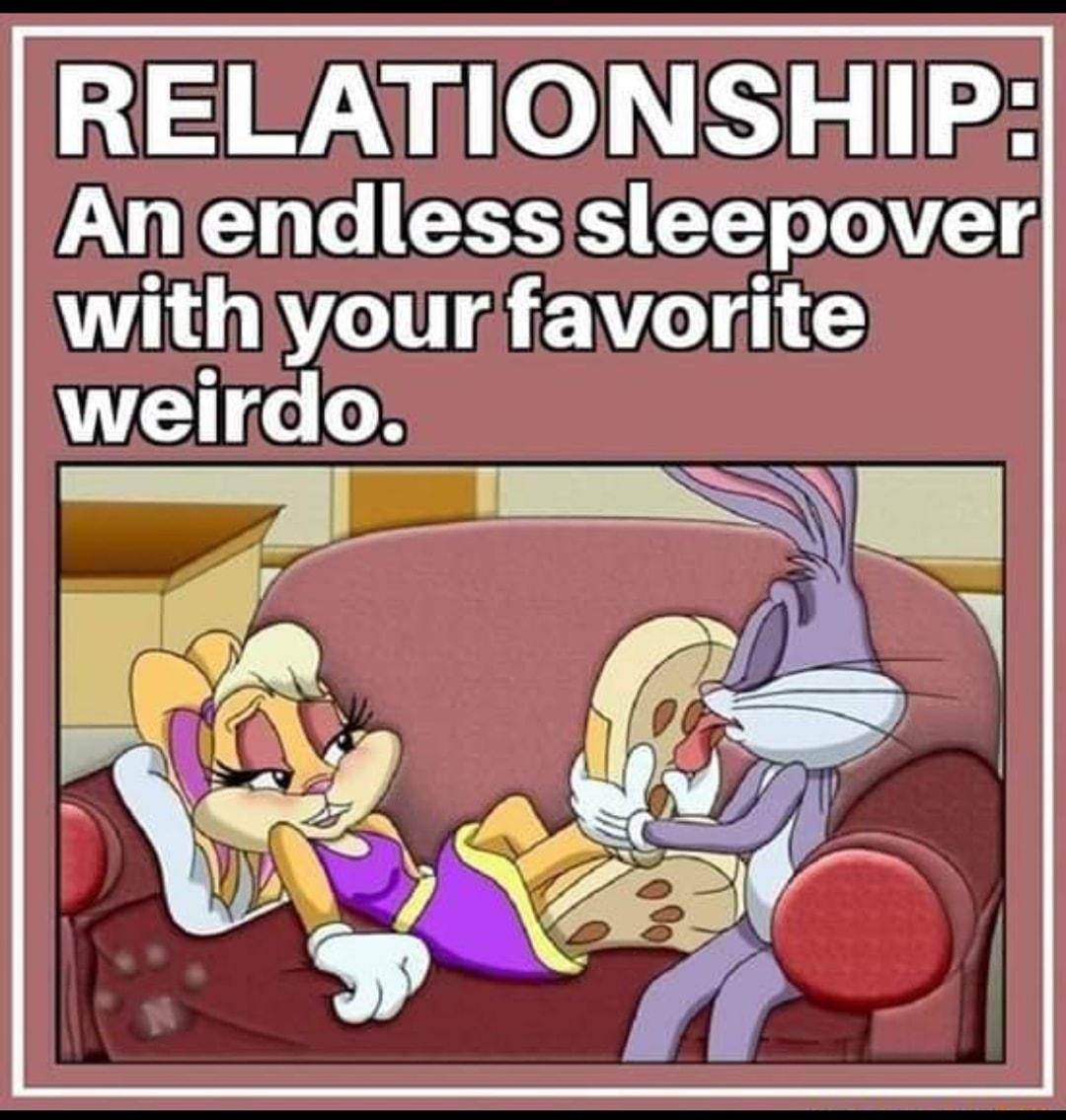 RELATIONSHIP Anendlesssleepover V o