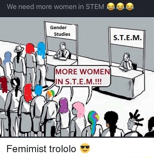 5 MORE WOMEN Femimist trololo