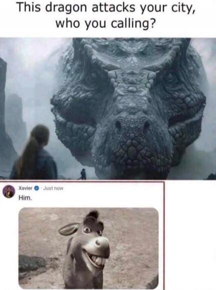 This dragon attacks your city, who you calling? Xavier Just now Him.