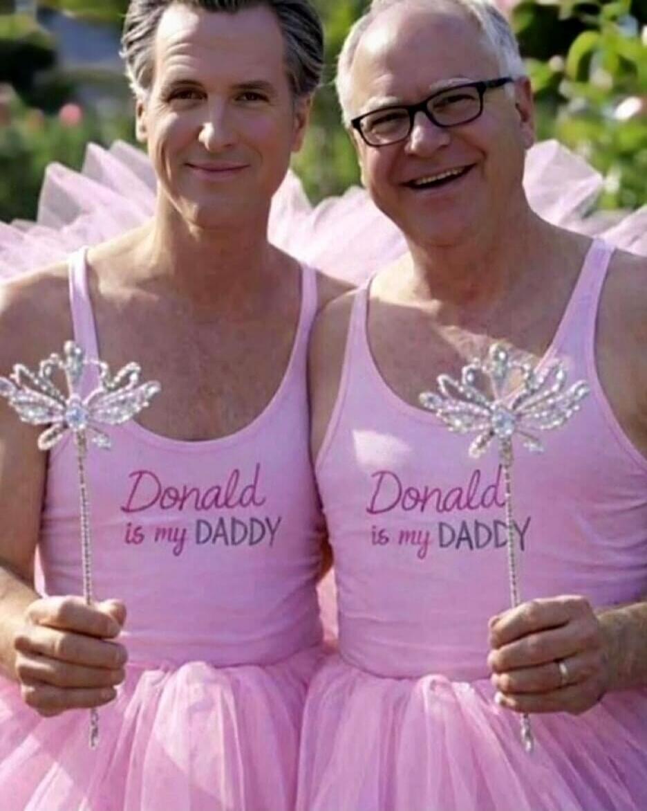 Donald is my DADDY
Donald is my DADDY