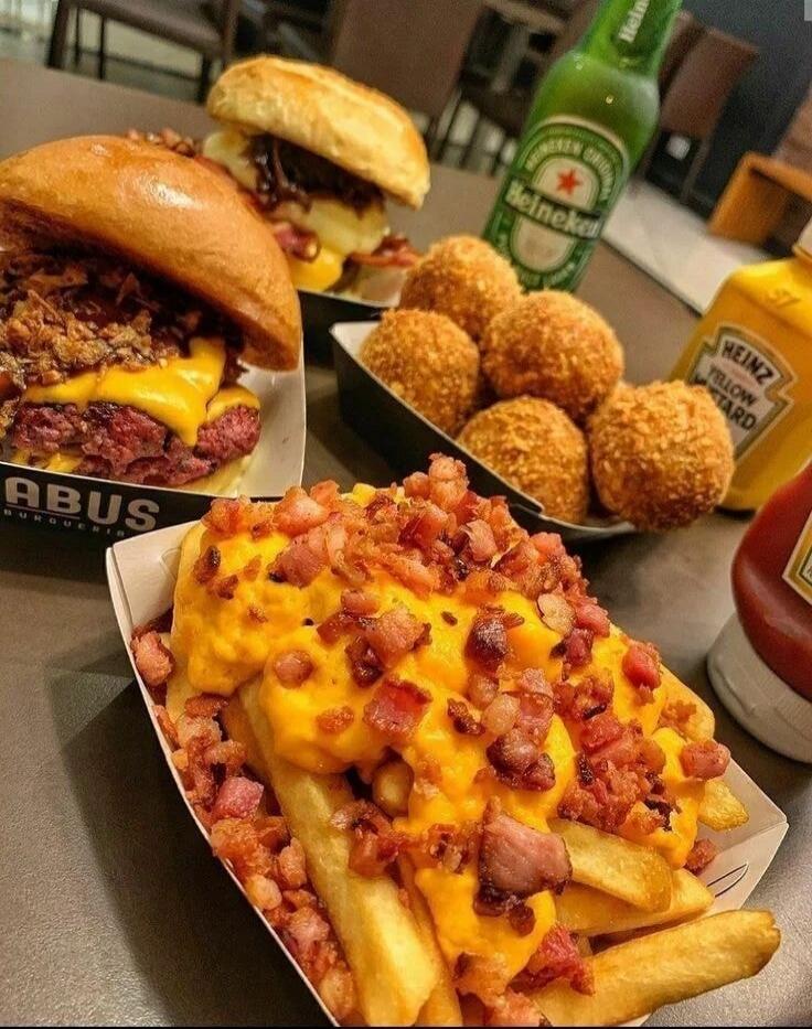 ABUS BURGUERIA Heineken HEINZ YELLOW MUSTARD