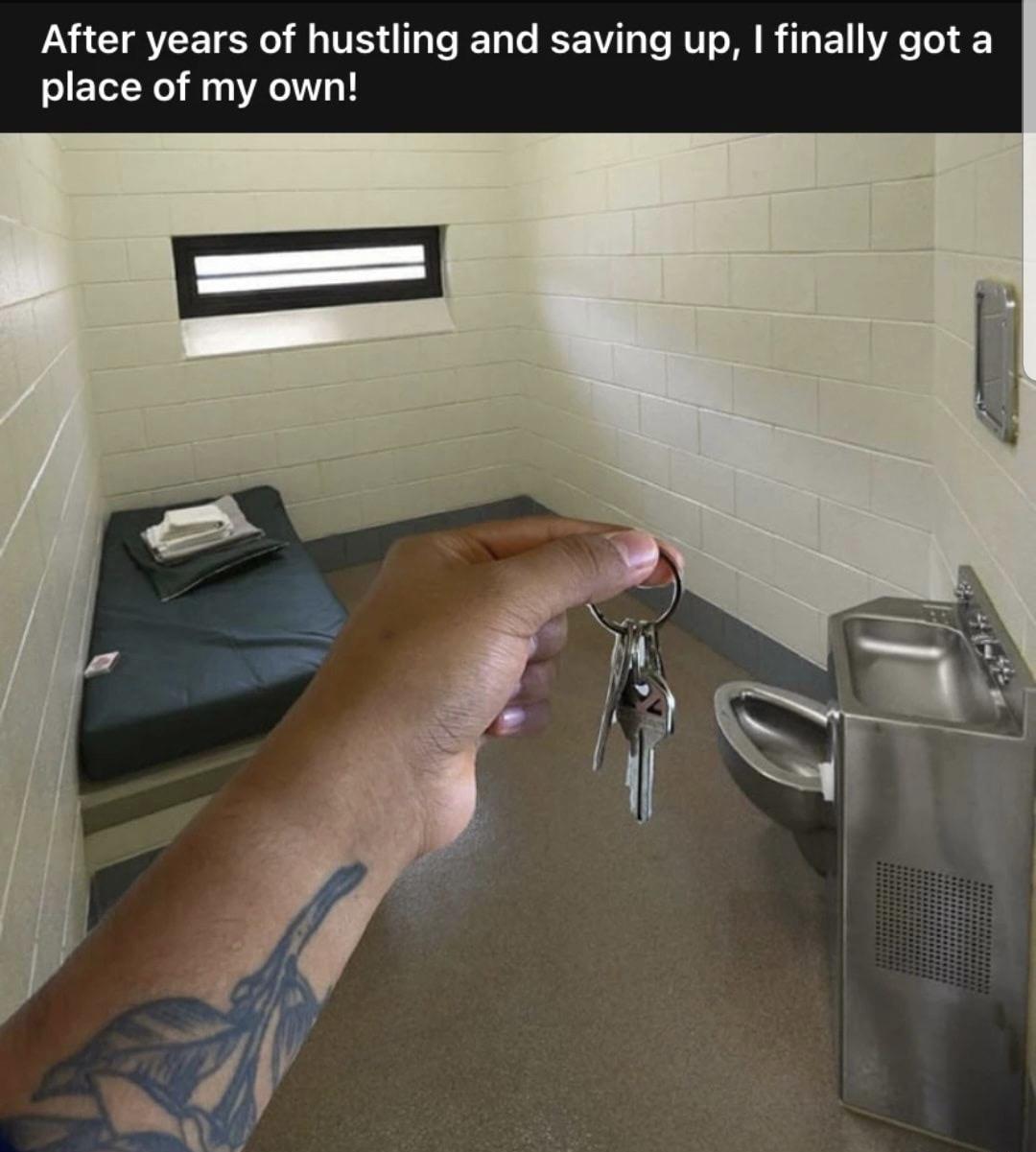 After years of hustling and saving up finally got a place of my own