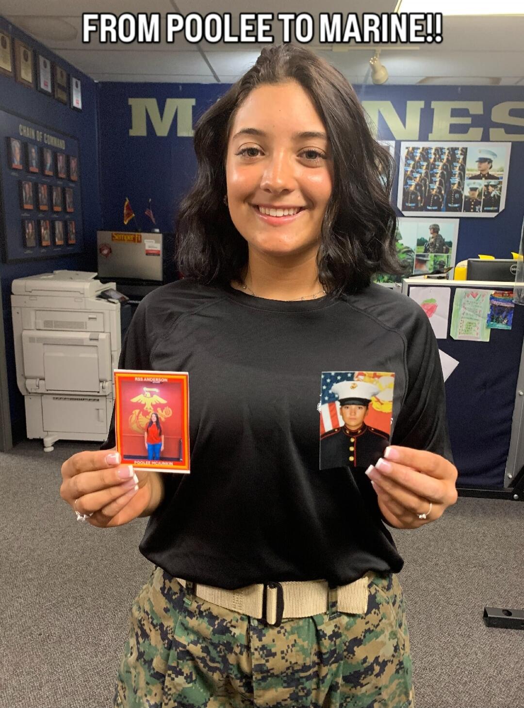 FROM POOLEE TO MARINE!! RSS ANDERSON POOLEE MCKINNON