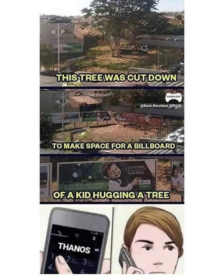 TO MAKE SPACE FOR A BILLBOARD ol N U I e e Tl W 513