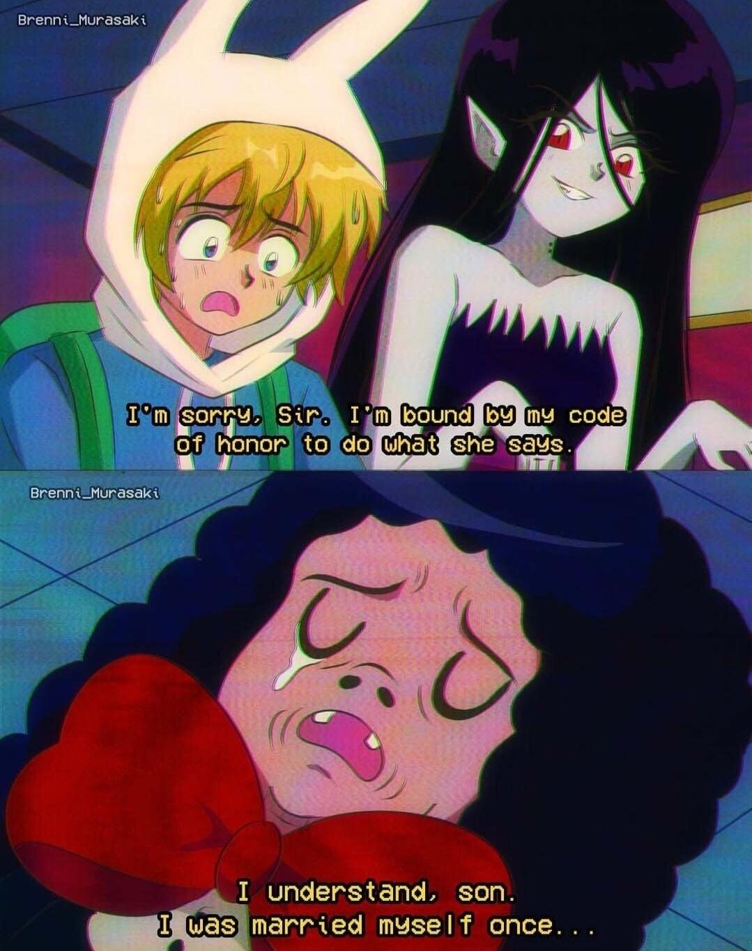 1 understand son married muself once g