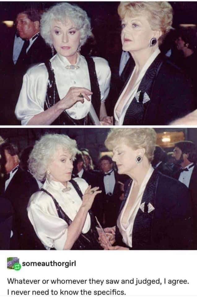 Whatever or whomever they saw and judged agree never need to know the specifit