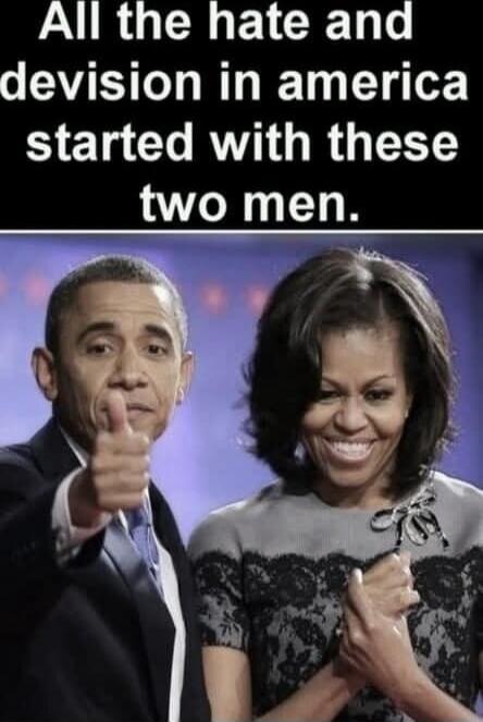 All the hate and devison in america started with these two men.