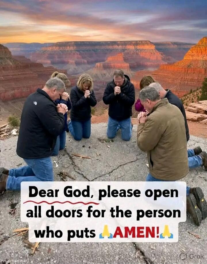 Dear God, please open all doors for the person who puts AMEN!