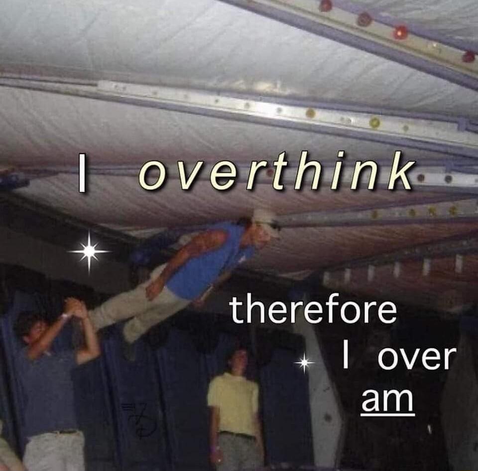 therefore over i am