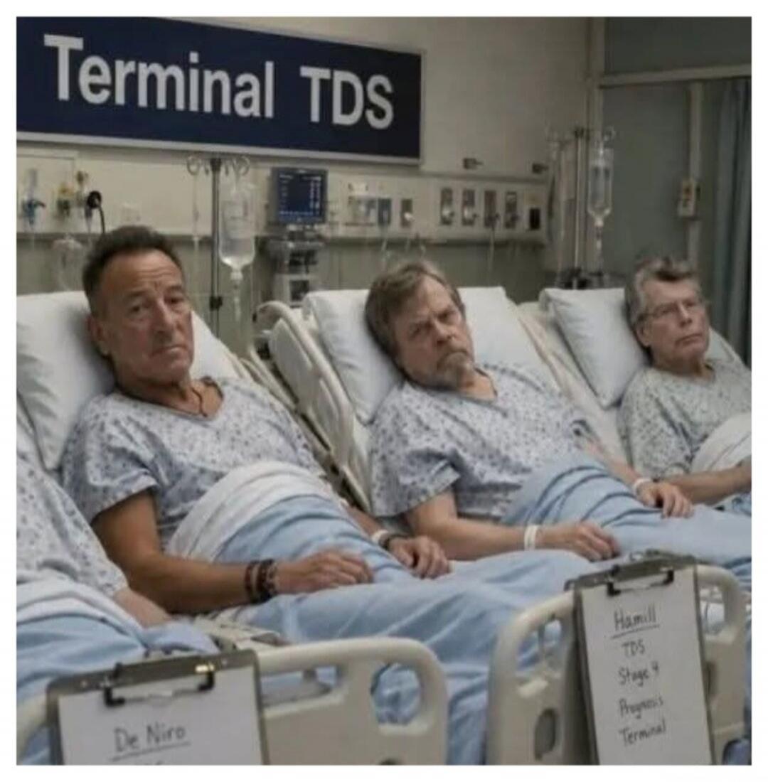 Terminal TDS. De Niro. Hamill TDS Stage 9 Prognosis Terminal.