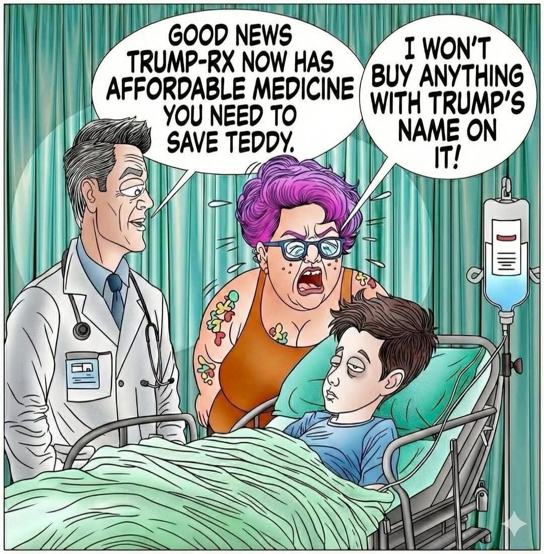 GOOD NEWS TRUMP-RX NOW HAS AFFORDABLE MEDICINE YOU NEED TO SAVE TEDDY. I WON'T BUY ANYTHING WITH TRUMP'S NAME ON IT!