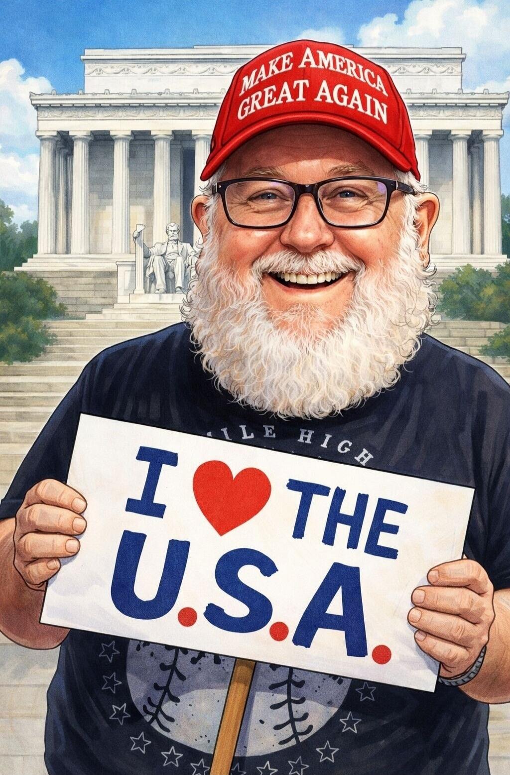 I ♥ THE U.S.A.
Make America Great Again